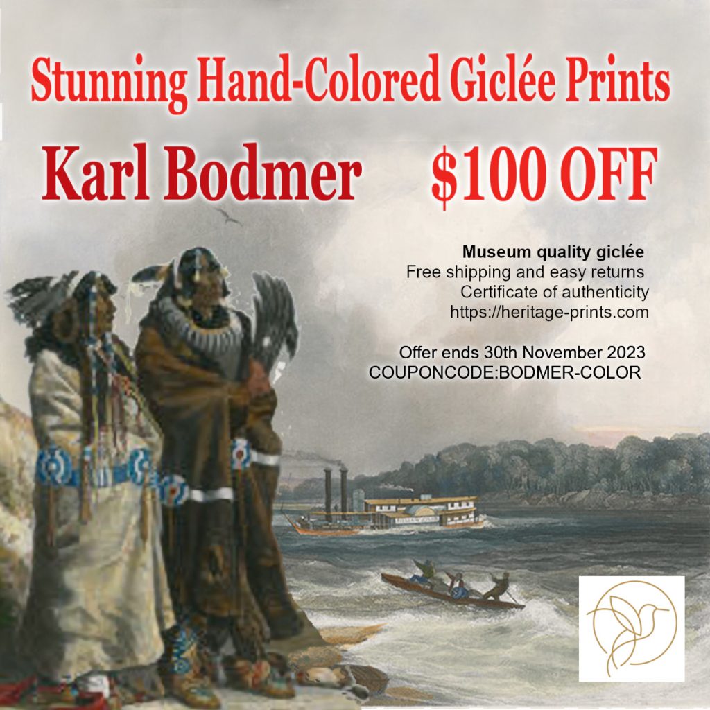 Heritage Prints Latest Updates Karl Bodmer Discount