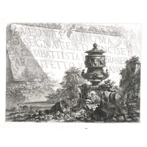 Frontespizio I - Giovanni Battista Piranesi – Le Vedute di Roma – Facsimile Giclee Print