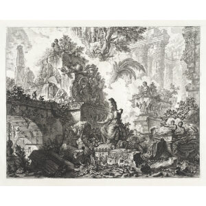 Frontespizio II - Giovanni Battista Piranesi – Le Vedute di Roma – Facsimile Giclee Print