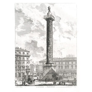 Colonna Antonina - Giovanni Battista Piranesi – Le Vedute di Roma – Facsimile Giclee Print