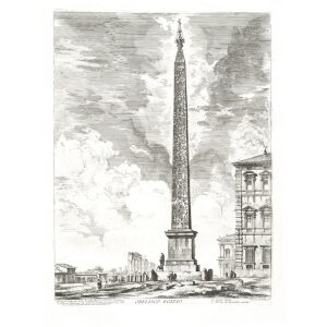 Obelisco Egizio - Giovanni Battista Piranesi – Le Vedute di Roma – Facsimile Giclee Print