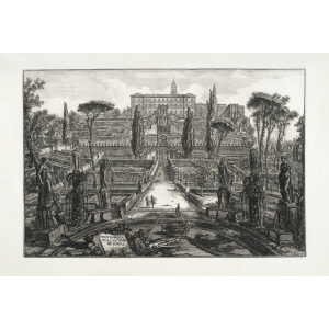 Veduta della Villa Estense in Tivoli - Giovanni Battista Piranesi – Le Vedute di Roma – Facsimile Giclee Print